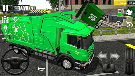 Trash Truck Simulator: The ultimate garbage truck game #28 - Android IOS gameplay - YouTube