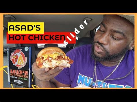 Asad's Hot Chicken Sliders and Cheese Fries - YouTube