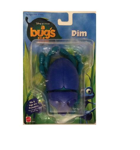 Buy Collectible Mattel A Bug's Life Disney Pixar DIM Poseable action figure Online at ...