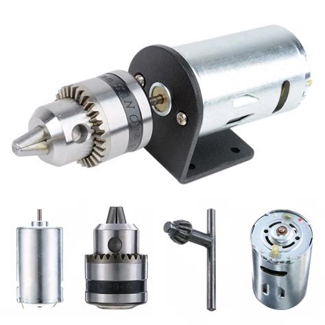 Aliexpress.com : Buy Mayitr DC 12 36V Electric Drill Chuck Mini Drill DIY Lathe Press 555 Motor ...