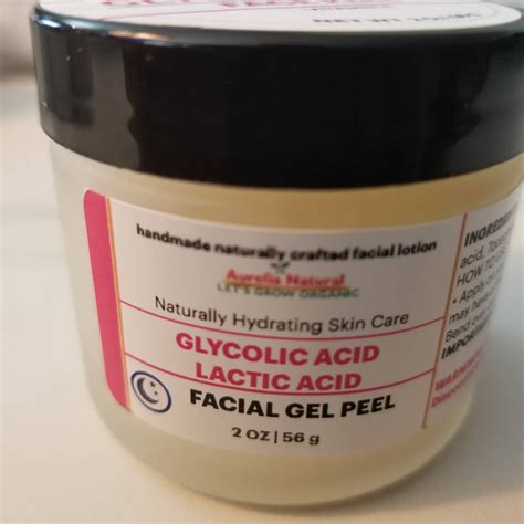 GLYCOLIC ACID Face Peel - Etsy