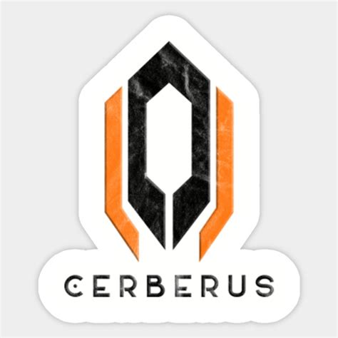 Cerberus Logo inspired by Mass Effect - Cerberus Mass Effect - Sticker ...