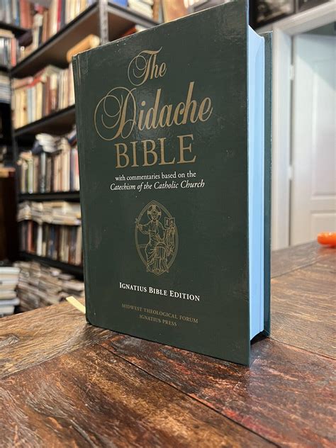 The Didache Bible With Commentary On Catholic Catechism Ignatius Hb As New – Kelvin Furniture