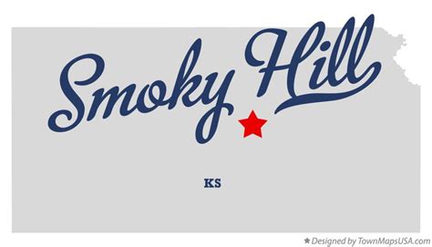 Map of Smoky Hill, McPherson County, KS, Kansas