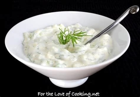 Creamy Cucumber Dill Sauce | For the Love of Cooking