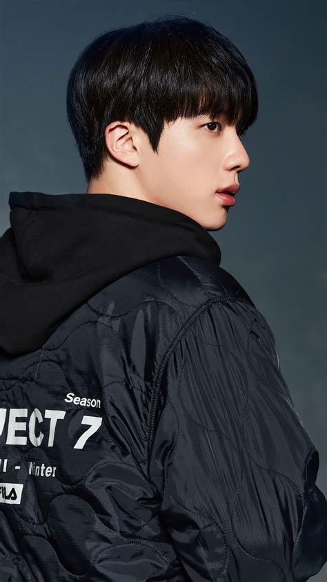 #8.1286, Jin, BTS, Fila, Photoshoot, 4K Wallpaper