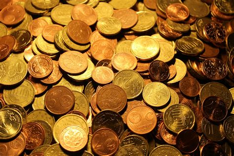 Free Images : close up, cash, gold, currency, coin, cent, metal money ...