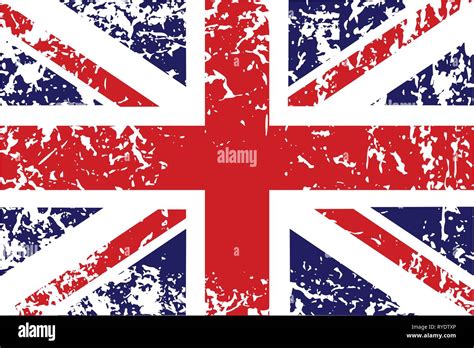 Grunge flag of United Kingdom - useful background Stock Vector Image ...