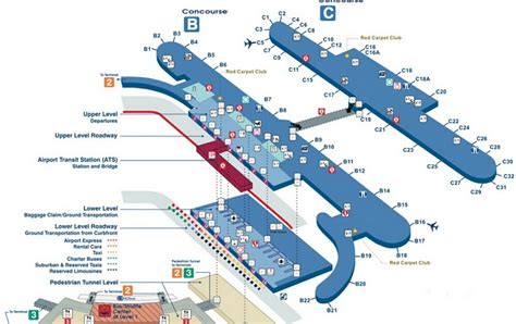 Newark Airport Terminal C Map - Maping Resources