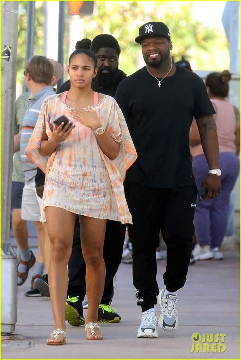 50 Cent & Rumored Girlfriend Jamira Haines Couple Up for New Year's Day Outing: Photo 4408316 ...