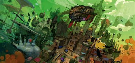 Gravity Rush Concept Art