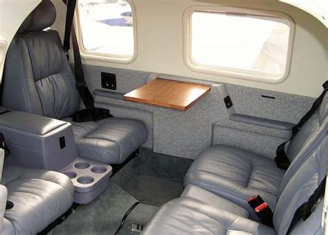 The Piper Seneca has a cabin the size of a small SUV.