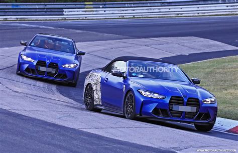 2021 BMW M4 Convertible spy shots: Performance with the top down