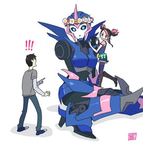 Transformers Prime Arcee And Jack