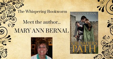 The Whispering Bookworm: Meet the author, Mary Ann Bernal # ...