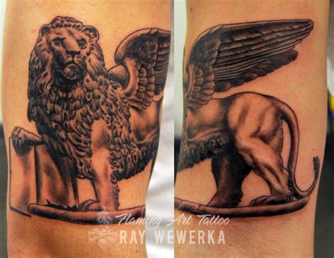 Winged Lion Tattoo - a photo on Flickriver