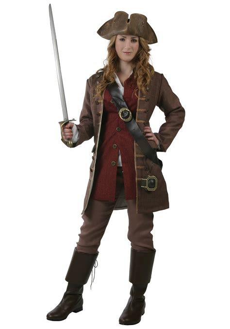 Womens Authentic Pirate Costume - Elizabeth Swann Costumes