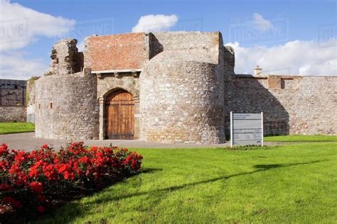 Dungarvan Castle(King John's Castle), Dungarvan, Co Waterford, Ireland - Stock Photo - Dissolve