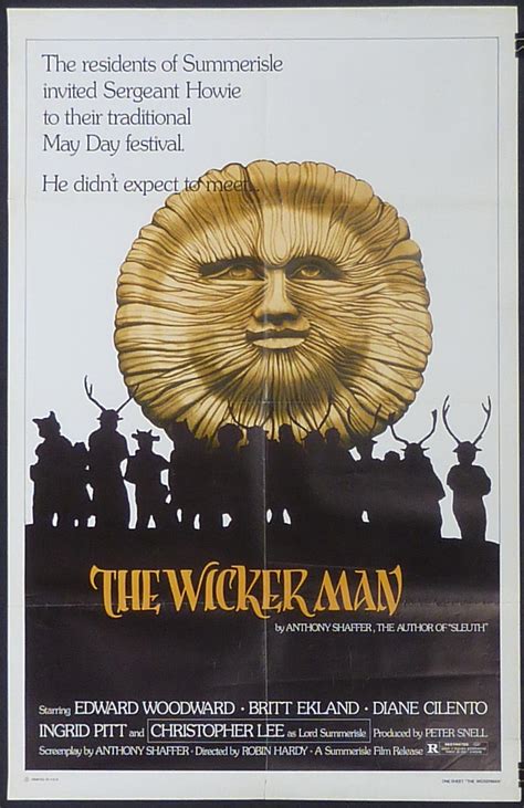 THE WICKER MAN (1973) US One Sheet movie film original poster | Picture Palace Movie Posters