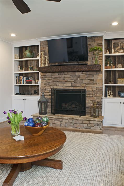 20+ Fireplace With Built In Bookshelves