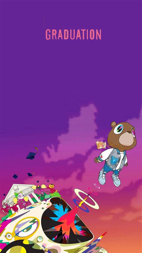 Kanye West Graduation Album Cover Wallpaper