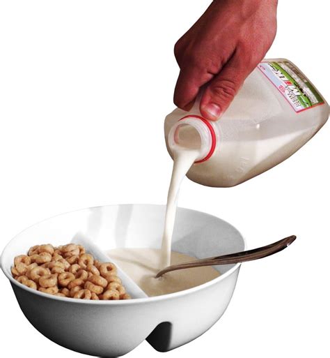 Amazon.com | Just Crunch Anti-Soggy Cereal Bowl - Keeps Cereal Fresh & Crunchy | BPA Free ...