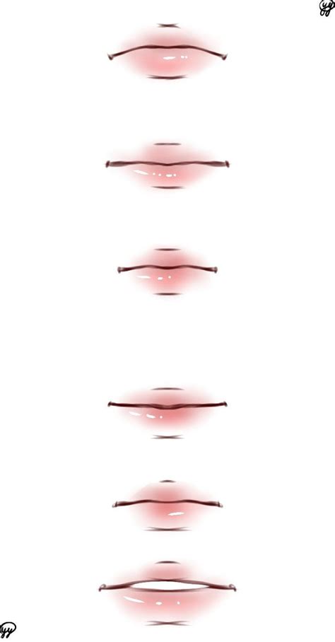 Cute Eyes Drawing, Lips Drawing, Hand Art Drawing, Anime Mouth Drawing, Manga Mouth, Body Base ...