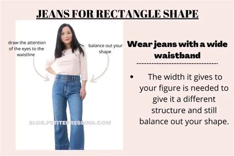 The Complete Jeans Guide for the Rectangle Body Type - Petite Dressing