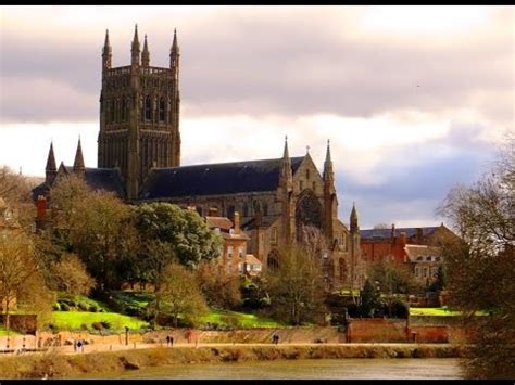 Worcester (Worcestershire, England, UK) - YouTube