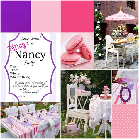 Fancy Nancy Party Inspiration - Parties for Pennies