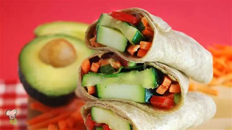 Heart Healthy Veggie Wrap Recipe