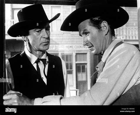 HIGH NOON, Gary Cooper, Lloyd Bridges, 1952 Stock Photo - Alamy