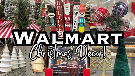 *NEW* WALMART CHRISTMAS DECOR 2023 • SHOP WITH ME - YouTube