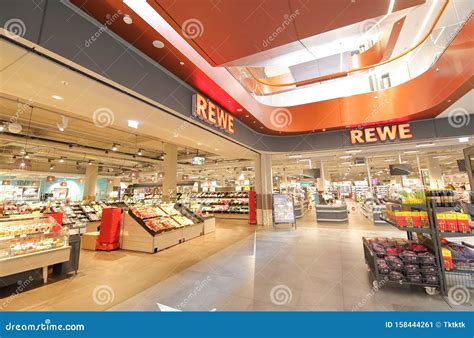 REWE Supermarket Berlin Germany Editorial Photo - Image of german, company: 158444261