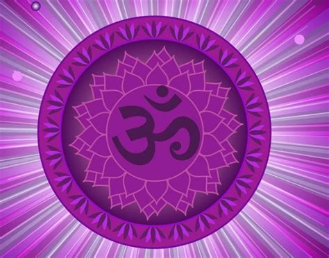 Sahasrara Chakra The Crown Chakra: A Sacred Geometry Symbol Of ...