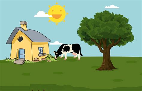 Download Farm, Cow, House. Royalty-Free Stock Illustration Image - Pixabay