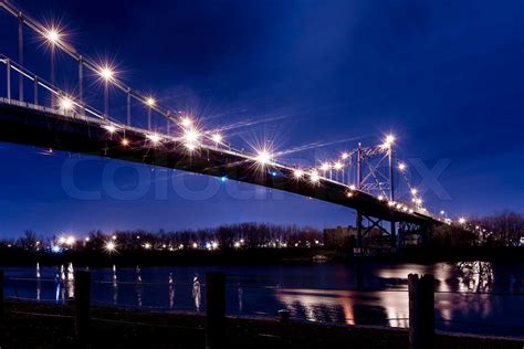 Suspension Bridge | Stock image | Colourbox