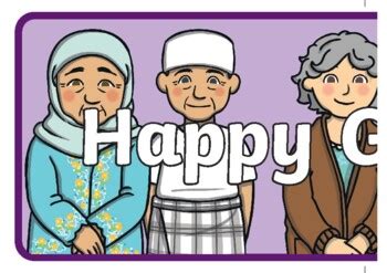 Happy Grandparents Day Display Banner by TWINKL TEACHERS | TpT