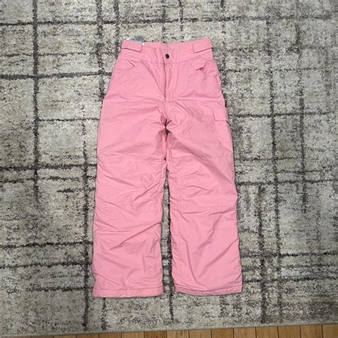 Columbia snow pants size medium in kids - Depop