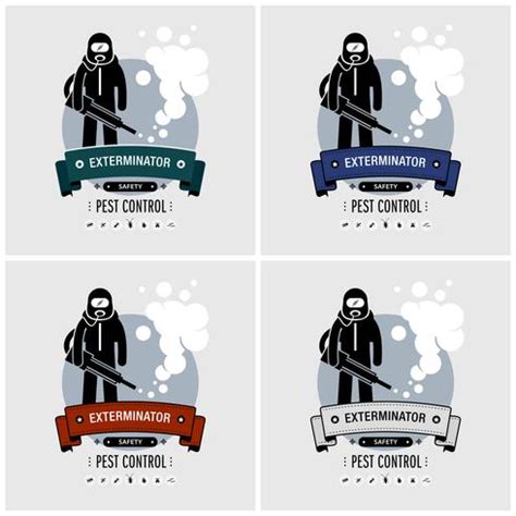 Exterminator logo design. 342332 Vector Art at Vecteezy