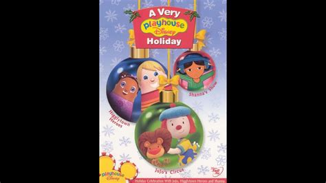 A Very Playhouse Disney Holiday 2005 DVD Menu Walkthrough - YouTube