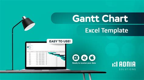 Gantt Chart Excel Template - YouTube