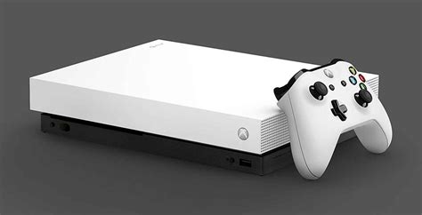 New: Xbox One X — in ‘Robot White’ – Gloss