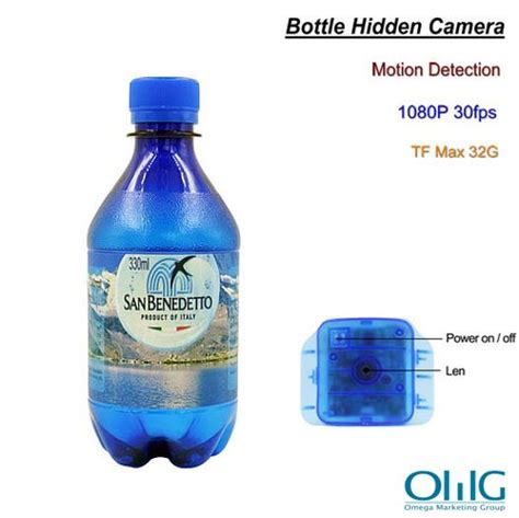 SPY185 – OMG Bottle Hidden Camera with Motion Detection – OMG Solutions