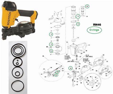 Bostitch Roofing Nailer Parts Diagram | Reviewmotors.co