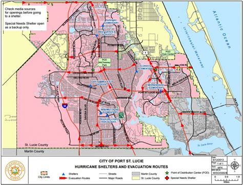 Florida Map With Port St Lucie - Printable Maps