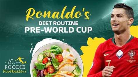 Cristiano Ronaldo’s Diet Regime Revealed! | The Foodie Footballers | Football World Cup 2022 ...