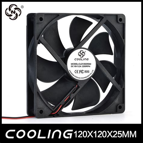 Silent 12025 Fan 120mm X 120mm X 25mm Case Fan 12v 24v 48V