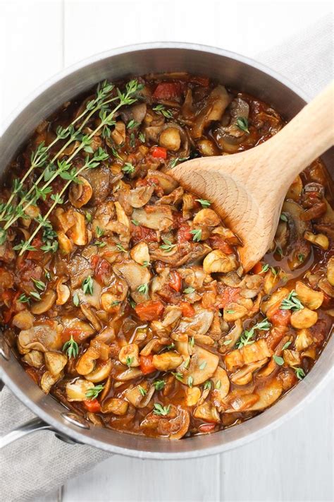 Vegan Mushroom Goulash | MariaUshakova.com