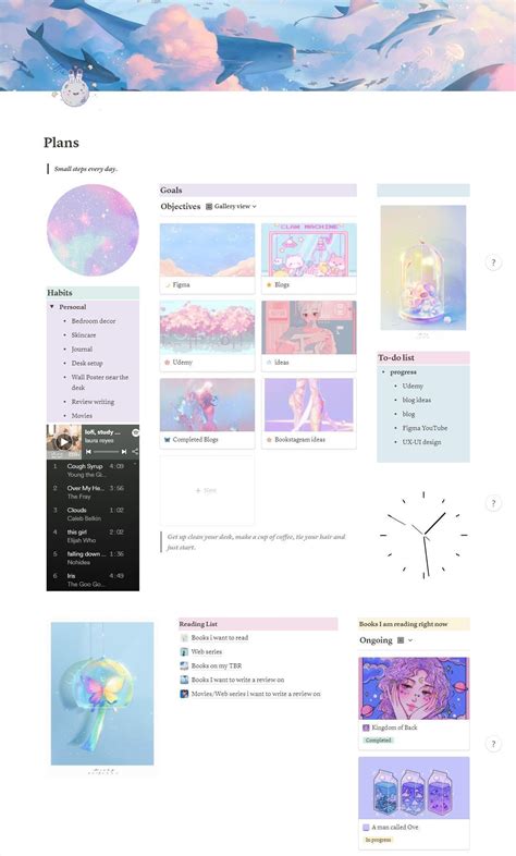 Notion Aesthetic Header | Notions, Templates, Aesthetic template